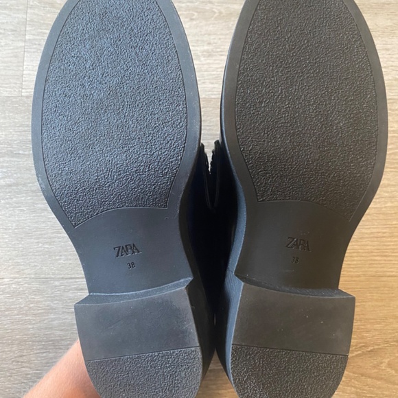 Zara Flat Track Lug Sole Loafers - Picture 4 of 4